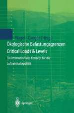 Ökologische Belastungsgrenzen - Critical Loads & Levels: Ein internationales Konzept für die Luftreinhaltepolitik