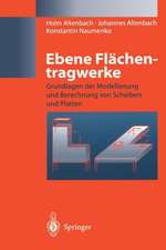 Ebene Flächentragwerke: Grundlagen der Modellierung und Berechnung von Scheiben und Platten