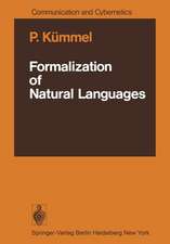 Formalization of Natural Languages