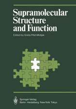 Supramolecular Structure and Function