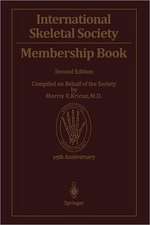 International Skeletal Society Membership Book