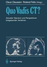 Quo Vadis CT?: Aktueller Standort und Perspektiven bildgebender Verfahren