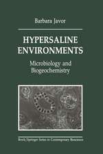 Hypersaline Environments