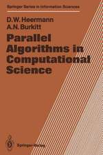 Parallel Algorithms in Computational Science