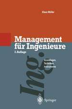 Management für Ingenieure: Grundlagen · Techniken · Instrumente