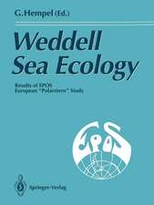 Weddell Sea Ecology: Results of EPOS European ”Polarstern“ Study