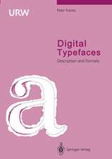 Digital Typefaces: Description and Formats