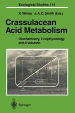 Crassulacean Acid Metabolism: Biochemistry, Ecophysiology and Evolution