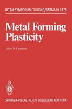 Metal Forming Plasticity: Symposium Tutzing/Germany August 28 – September 3, 1978