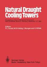 Natural Draught Cooling Towers: Proceedings of the 2. International Symposium, Ruhr-Universität Bochum, Germany, September 5–7, 1984