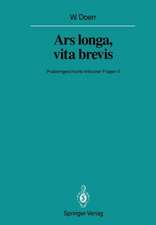 Ars longa, vita brevis