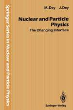 Nuclear and Particle Physics: The Changing Interface