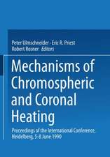 Mechanisms of Chromospheric and Coronal Heating: Proceedings of the International Conference, Heidelberg, 5–8 June 1990