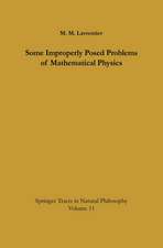 Some Improperly Posed Problems of Mathematical Physics