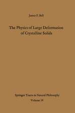 The Physics of Large Deformation of Crystalline Solids