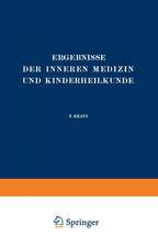 Ergebnisse der Inneren Medizin und Kinderheilkunde: Vierundzwanzigster Band