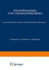 Stoffwechsel und Energiewechsel: Gesamtstoffwechsel · Energiewechsel Intermediärer Stoffwechsel