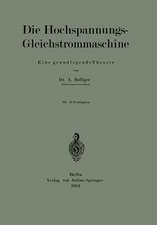 Die Hochspannungs-Gleichstrommaschine: Eine grundlegende Theorie