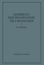 Lehrbuch der Physiologie des Menschen