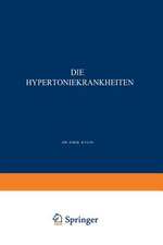 Die Hypertoniekrankheiten