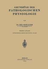 Grundzüge Der Pathologischen Physiologie