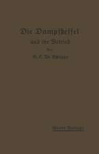 Die Dampfkessel und ihr Betrieb: Allgemeinverständlich dargestellt