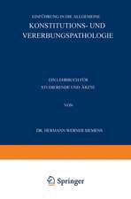 Einführung in die Allgemeine Konstitutions- und Vererbungspathologie: Ein Lehrbuch für Studierende und Ärzte