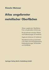 Atlas umgeformter metallischer Oberflächen