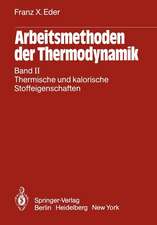 Arbeitsmethoden der Thermodynamik: Band II Thermische und kalorische Stoffeigenschaften