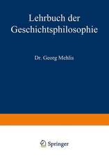 Lehrbuch der Geschichtsphilosophie