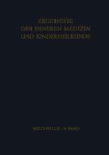 Ergebnisse der Inneren Medizin und Kinderheilkunde: Neue Folge