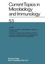 Current Topics in Microbiology and Immunology: Ergebnisse der Mikrobiologie und Immunitätsforschungs