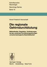 Die regionale Gehirndurchblutung: Meßmethoden, Regulation, Veränderungen bei den cerebralen Durchblutungsstörungen und pharmakologische Beeinflußbarkeit