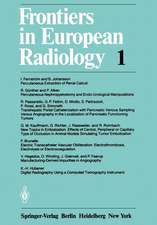 Frontiers in European Radiology