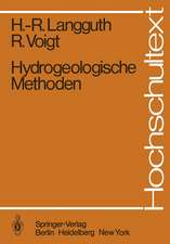 Langguth, H: Hydrogeologische Methoden