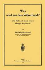 Was wird aus dem Völkerbund?: Der Ruf nach einer neuen Haager Konferenz