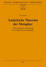 Analytische Theorien der Metapher