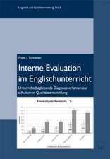 Interne Evaluation im Englischunterricht