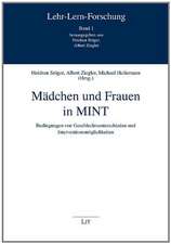 Mädchen und Frauen in MINT