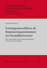 Leistungsausschlüsse als Rationierungsinstrument im Gesundheitswesen