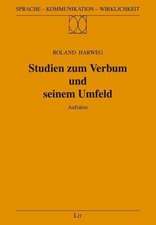 Studien zum Verbum und seinem Umfeld