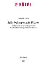 Selbstbehauptung in Fiktion