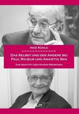 Das Selbst und der Andere bei Paul Ricoeur und Amartya Sen