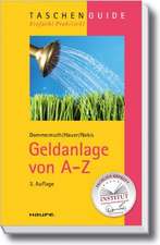 Geldanlage von A-Z