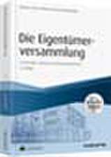 Die Eigentümerversammlung - inkl. Arbeitshilfen online