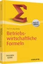 Betriebswirtschaftliche Formeln