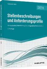 Stellenbeschreibungen und Anforderungsprofile