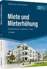 Miete und Mieterhöhung