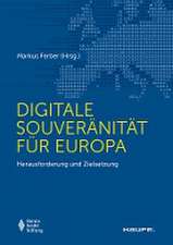 Digitale Souveränität für Europa