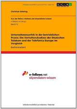 Unternehmensethik in der betrieblichen Praxis: Die Verhaltenskodizes der Deutschen Telekom und der Telefónica Europe im Vergleich